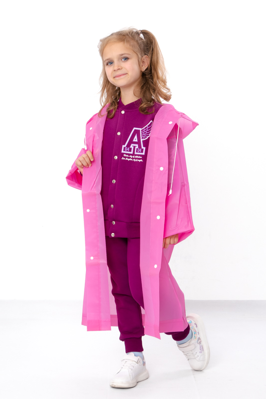 Дощовик дитячий з капюшоном